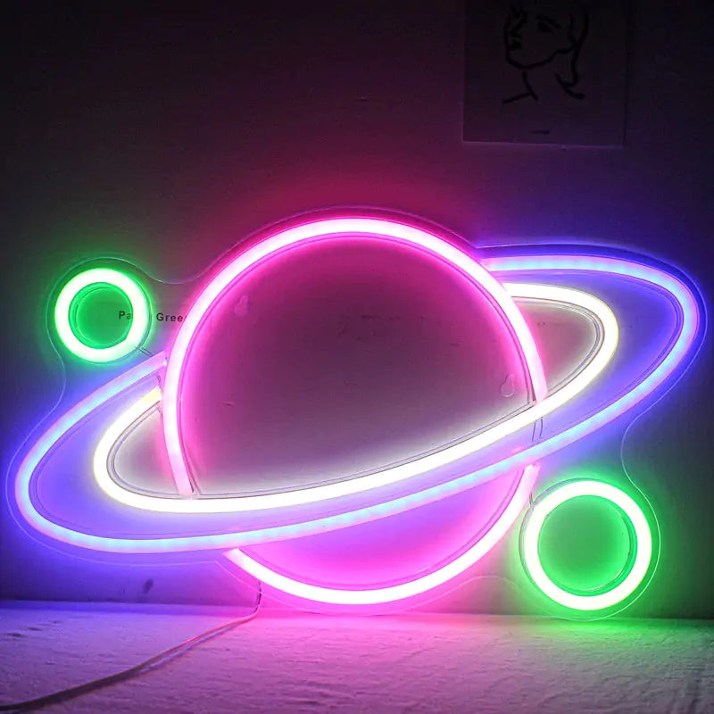 Neon Ausserirdisch