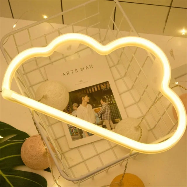 Neon Wolke