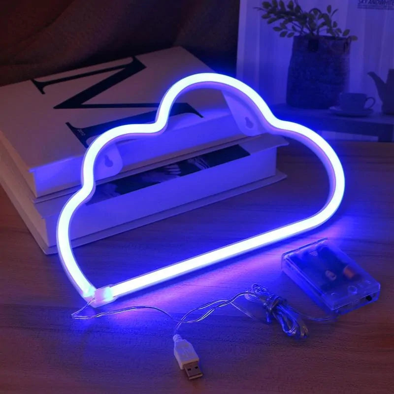 Neon Wolke