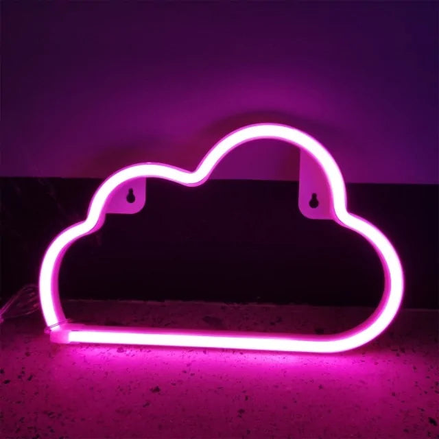 Neon Wolke
