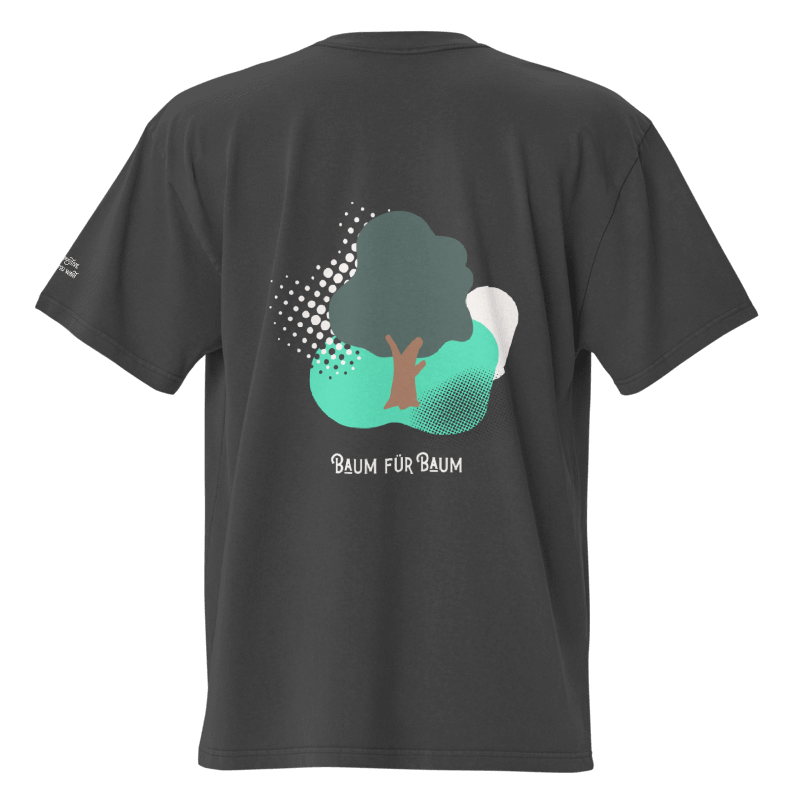 Baum für Baum shirt Schwarz
