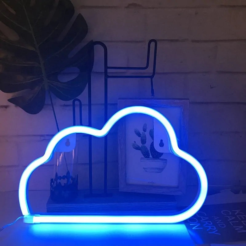 Neon Wolke