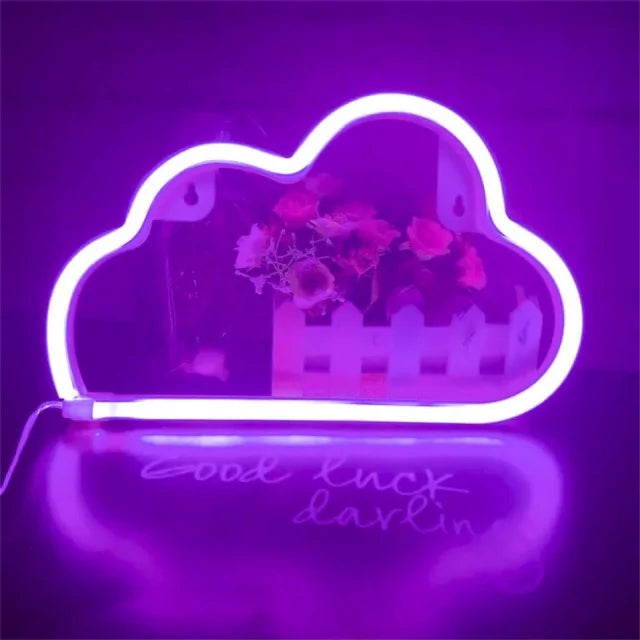 Neon Wolke