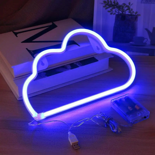 Neon Wolke